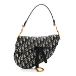 Oblique Saddle Bag Blue