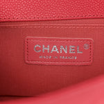 Caviar Quilted Small Boy Flap Red