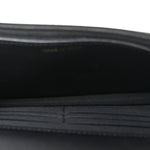 Lambskin Quilted Resin CC Mini Flap Bag Black White