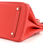 Togo Birkin 30 Rouge Pivoine