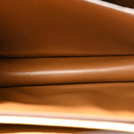 Box Calfskin Medium Classic Box Flap Bag Camel