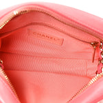 Lambskin Crystal Strass Mania Camera Case Pink