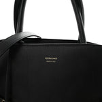 Calfskin Medium Hug Bag Black
