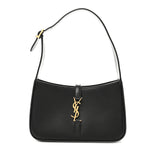 Smooth Calfskin Le 5 A 7 Hobo Black