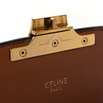Calfskin Triomphe Canvas Teen Triomphe Bag Tan