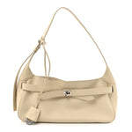 Smooth Calfskin Small Bel Air Shoulder Bag Soya