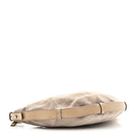Suede Calfskin Small Hobo Beige