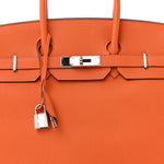 Togo Birkin 35 Orange