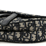 Oblique Saddle Bag Blue