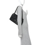 Caviar Quilted Coco Casual Flap Black