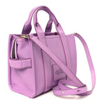 Grained Calfskin Small The Tote Bag Regal Orchid