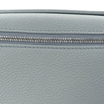 Grained Calfskin Extra Pocket Mini Pouch Minty Breeze
