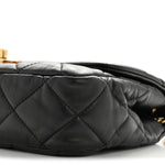 Lambskin Quilted Mini Flap Black