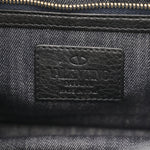 Denim Small Glam Lock Rockstud Flap Deep Denim