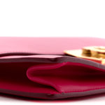Smooth Calfskin Aileen Gancio Lock Shoulder Bag Pink