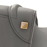 Baby Drummed Calfskin Micro Luggage Kohl