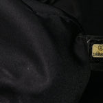 Coated Canvas Quilted Large Paris Biarritz Tote Black