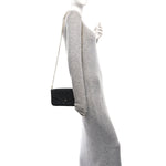 Empreinte Pochette Felicie Chain Wallet Black