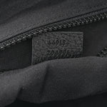 Nylon Monogram Small Flat Messenger Bag Black