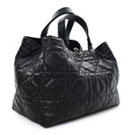 Calfskin Macrocannage Large Toujours Black