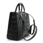Lambskin Cannage Large Lady Dior Black