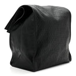 Calfskin Monogram Deli Paper Bag  Vintage Black