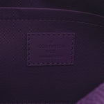 Taurillon Monogram Mini Soft Trunk Black Purple Night
