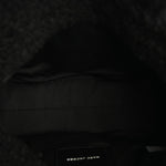 Polyester Cotton Medium The Teddy Traveler Tote Bag Black