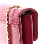 Galuchat Calfskin Serpenti Forever Crossbody Bag Pink