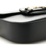 Azalea Calfskin Mini Crystal Horsebit 1955 Shoulder Bag Black