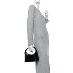 Calfskin Nappa Intrecciato Mini Wallace Black