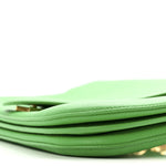 Calfskin Mount Envelope Bag Parakeet