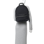 Oblique Calfskin Rider Backpack Black