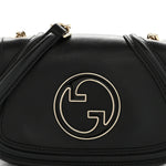 Calfskin Blondie Small Shoulder Bag Black