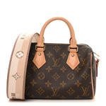 Monogram Speedy Bandouliere 20 Beige