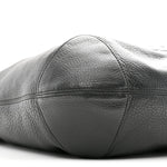 Pebbled Calfskin Medium Soho Chain Hobo Black