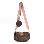 Monogram Multi Pochette Accessories Rose Clair