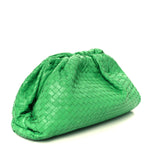 Nappa Maxi Intrecciato The Pouch Oversized Clutch Parakeet