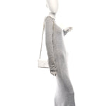 Naplak Patent Calfskin Monochrome Small Loubi54 Shoulder Bag White