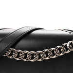 Lambskin Multi Studded Medium Diorama Flap Bag Black
