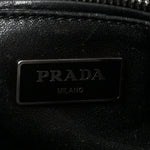 Glace Calf Twin Pocket Tote Black