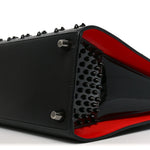 Calfskin Spikes Loubinthesky Medium Paloma Black