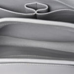 Lambskin Quilted Small Trendy CC Flap Dual Handle Bag Grey