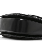 Pony Hair New Bamboo Medium Top Handle Bag Black