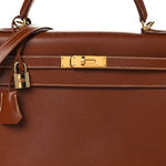 Veau Grain Lisse Kelly Sellier 32 Noisette