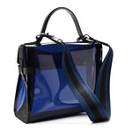 PVC Tempete GM Dark Night Satchel Blue De Prusse