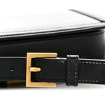 Smooth Calfskin Small Solferino Satchel Black