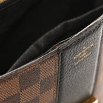 Damier Ebene Cuir Taurillon Wight Black