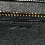 Box Calfskin Medium Classic Box Flap Bag Black
