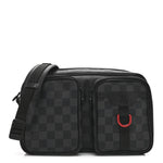 Damier Graphite Utility Messenger